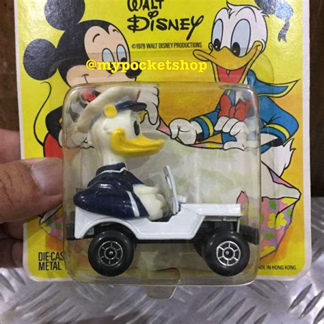 1979 Matchbox Donald Duck Police Jeep Walt Disney Series Wd 6