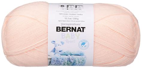 Bernat Baby Sport Big Ball Yarn Solids Peach Blossom Michaels