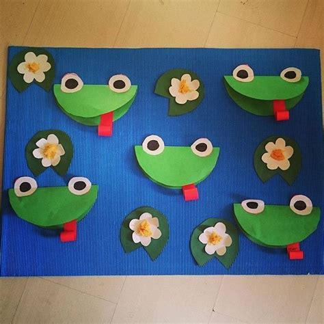 Take the eric carle art challenge! frog art preschool Eric Carle - | Frog crafts preschool ...