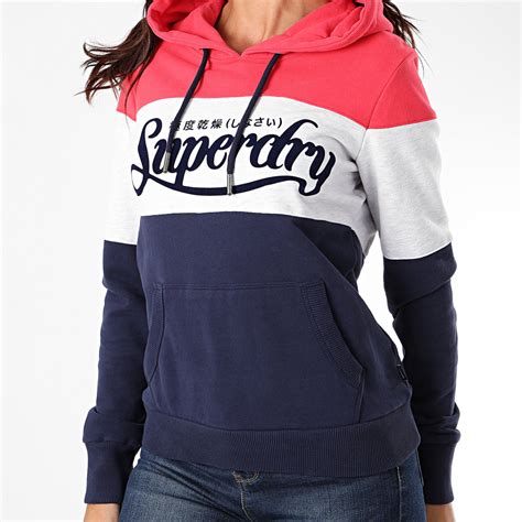 Achetez abollria survêtement femme ensembles sportswear sweat capuche suit zipper pull à capuche. Superdry - Sweat Capuche Femme PL Colour Block Entry ...