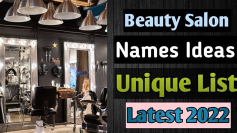 Beauty Salon Name Ideas Beauty And Hair Salon Names Unique Salon Names