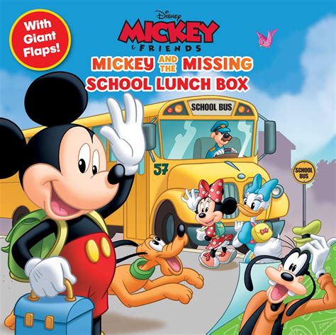 Disney Mickey And The Missing School Lunch Box Book By Maggie