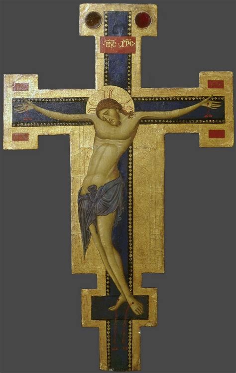 Categorypainted Crucifix By The Master Of The Blue Crucifixes Assisi