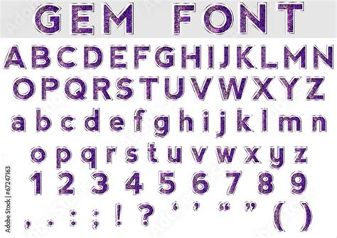 Gem Font Stock Image And Royalty Free Vector Files On