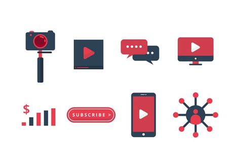 Download Free Video Content Creator Icons - Download Free Vectors ...
