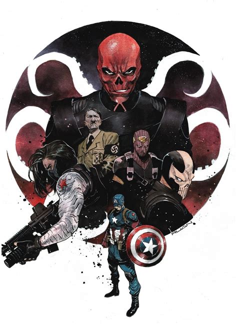 Captain America And His Villains By Dike Ruan Rmarvel