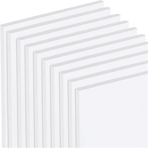 20pack Foam Boards 11x14 Foam Core Backing Board White