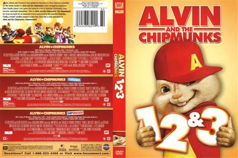 Alvin And The Chipmunks 1 2 And 3 Collection Dvd Cover 2011 R1
