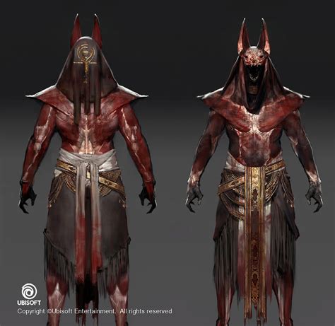 Artstation Assassins Creed Origins Anubis Outfit Concept
