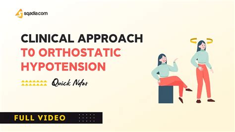 Clinical Approach To Orthostatic Hypotension Causes And Pathophysiology
