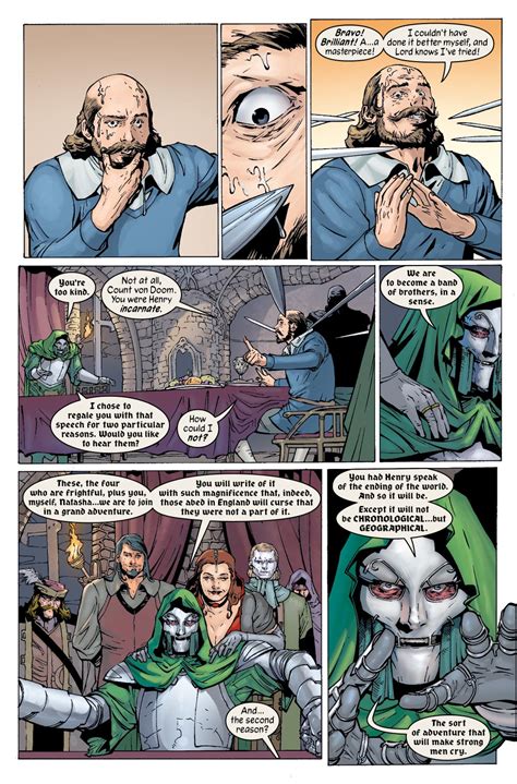 Read Online Marvel 1602 Fantastick Four Comic Issue 2
