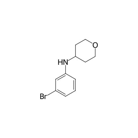 Synthonix Inc Synthons N 3 Bromophenyl Oxan 4 Amine B81186