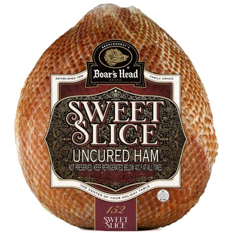 Boar S Head Sweet Slice Smoked Uncured Ham Shop Meat At H E B