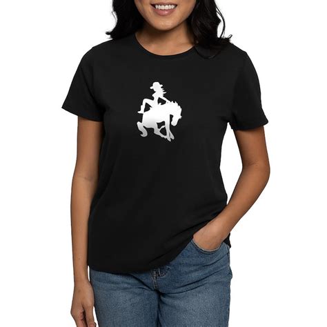 Cowgirl White Womens Value T Shirt Reverse Cowgirl Womens Dark T Shirt Cafepress