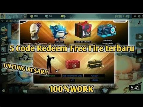 Any expired codes cannot be redeemed. 5 REDEEM CODE TERBARU (WORK 100%) *Not Clickbait -Garena ...