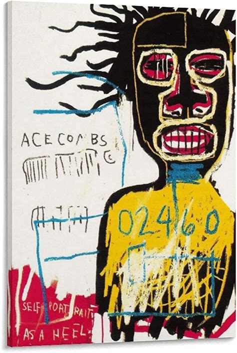 Jean Michel Basquiat Self Portrait As A Heel Graffiti Poster Poster