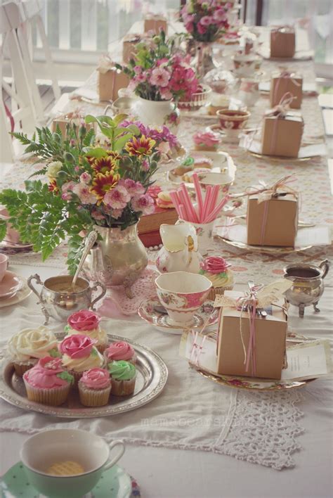 Pin by Mama Bear on Vintage Tea Party | Tea party bridal shower, Tea
