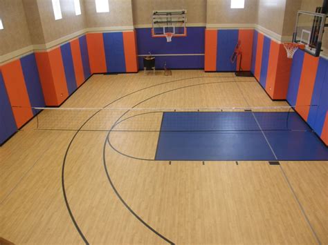 Pin By Sport Court Midwest On Indoor Residential Courts Sport Court