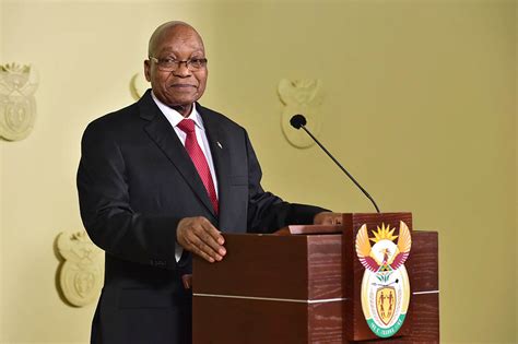 In Full I Do Not Fear Exiting Political Office Zuma S Resignation Speech