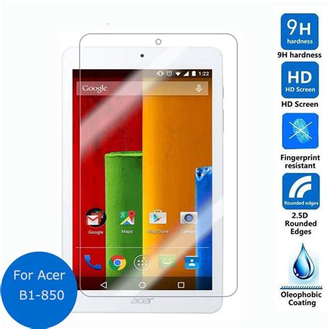 9h Tempered Glass Screen Protector Film For Acer Iconia One 8 B1 850 B1