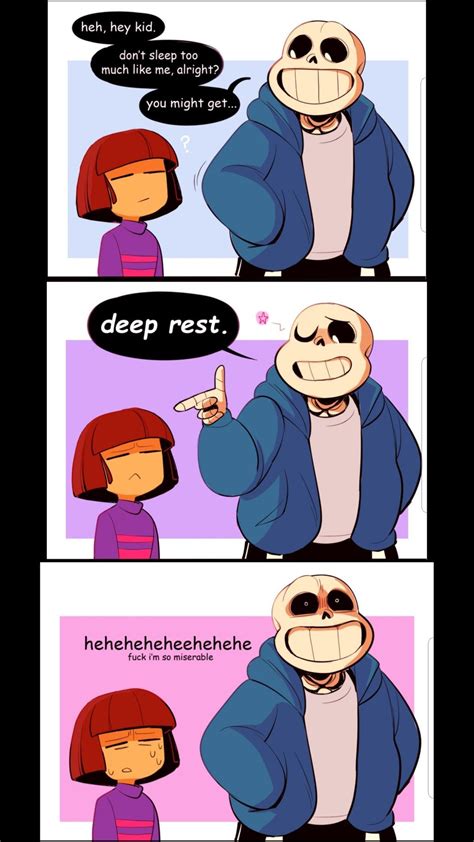 Yep Im Deep Rested Too Sans Undertale Funny Undertale Puns