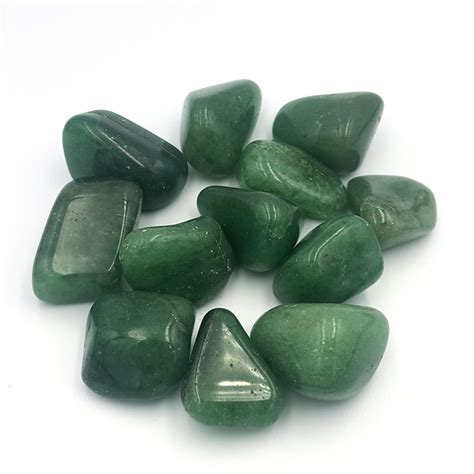 Extra Large Medium Dark Green Aventurine Tumbled Stones Xl Tumbled