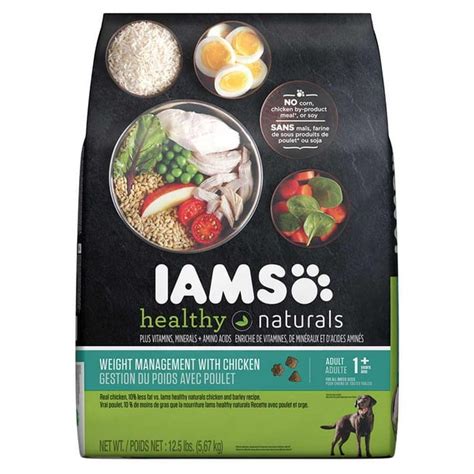 Iams Healthy Naturals Adult Weight Management With Chicken Dry Dog Food