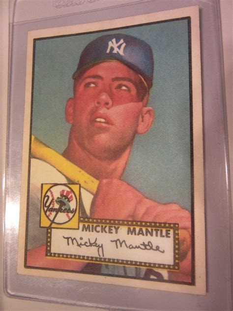 We did not find results for: Mickey Mantle 1952 Topps card. Real or Fake | Collectors Weekly
