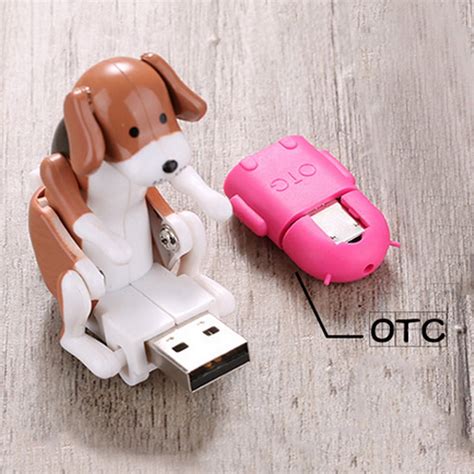 Funny Cute Usb Pet Humping Spot Dog Toy Relief Stress Christmas T
