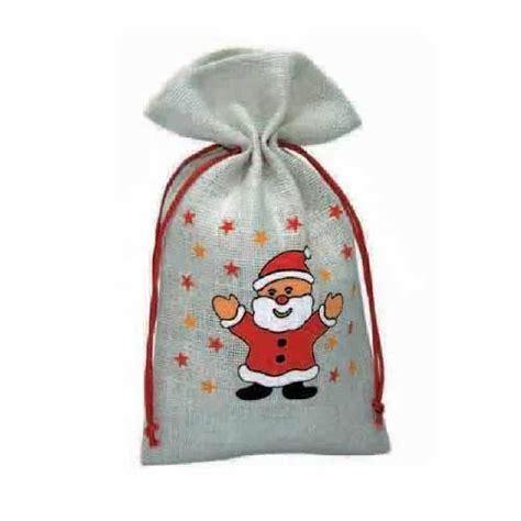 Jute Christmas Drawstring Bag At Rs 175piece Drawstring Bags In