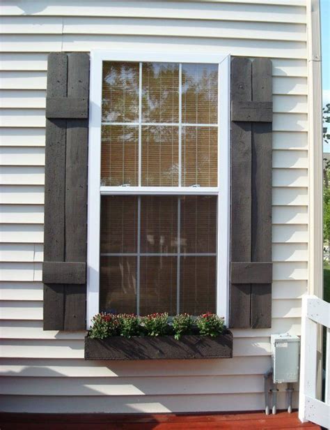 25 Inspiring Outdoor Window Treatments Shutters Exterior Window Trim