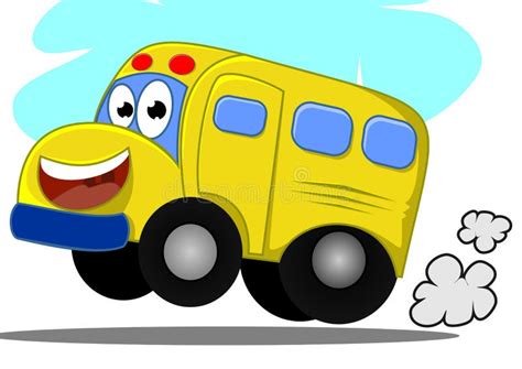 Fun Bus Clipart Funny School Bus Clip Art Illustrations Royalty Free