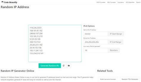 12 Best Random Ip Address Generator Tools In 2023