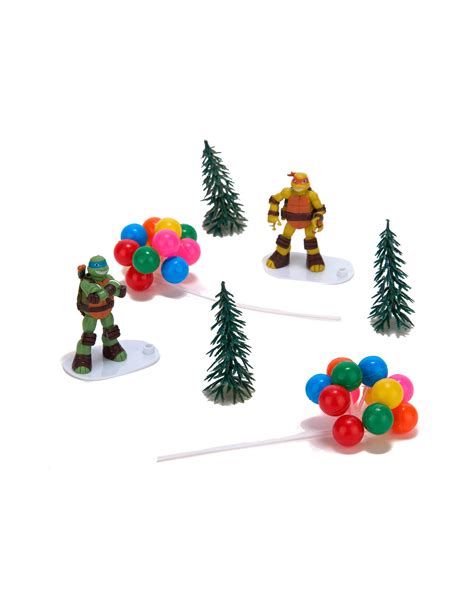 If you have a large budget there will be a number of decoration ideas you can explore. Teenage Mutant Ninja Turtles Cake decoration kit: Decorations,and fancy dress costumes - Vegaoo