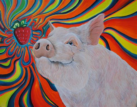 SALE Strawberry Feels Forever Original Painting Art Mvdsport Uy