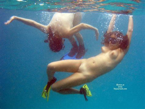 Nude Underwater Woman Body