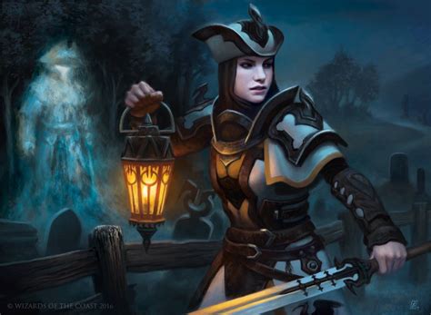 Dauntless Cathar Mtg Art From Shadows Over Innistrad Set By Zack Stella