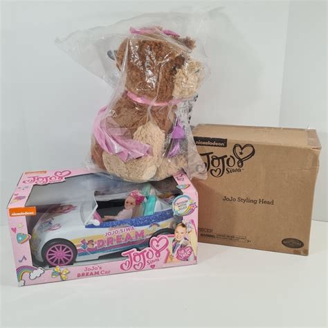 Jojo Siwa Toys Jojo Siwa Toys Bundle Dream Car Styling Head Bowbow