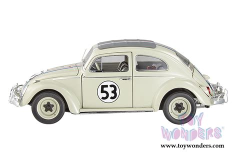 1962 Volkswagen Herbie 53 By Mattel Hot Wheels Elite The Love Bug 118