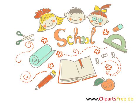 Schule clipart clipart schule kostenlos clipart schule gratis kostenlose cliparts schule clipart uncategorized : Free Clip Art School bunt und lustig