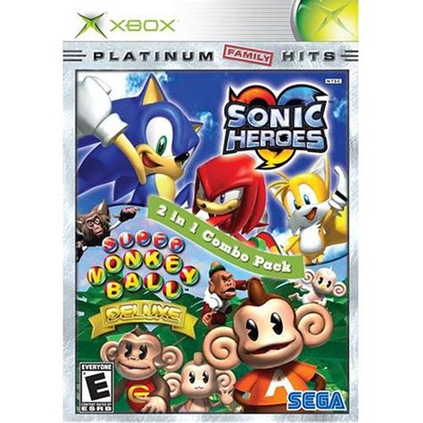 Sonic Heroessuper Monkey Ball Deluxe Xbox Video Games