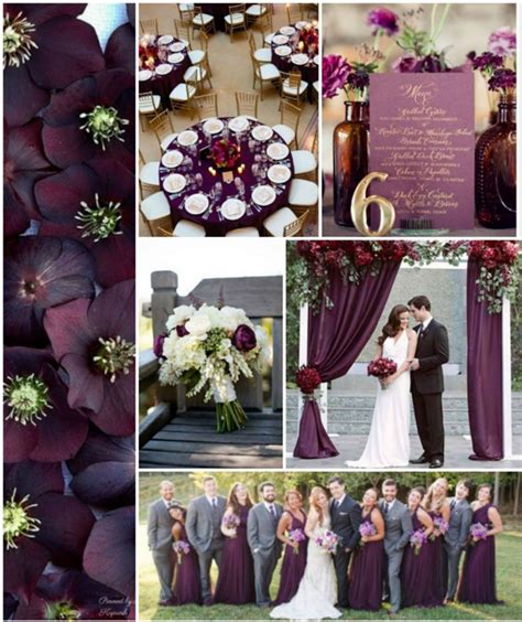 50 Beautiful And Romantic Fall Wedding Color Inspirations Fall