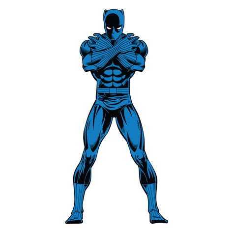 Black Panther Black Panther Retro Wakanda Pose Officially Licensed
