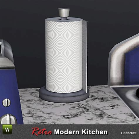 The Sims Resource Retro Kitchen Paper Towel Holder