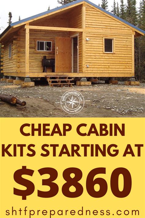 Cheap Cabin Kits Starting At 3860 Shtfpreparedness Cheap Cabins