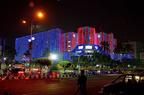 Tourism Bangladesh Dhaka City And About History At Night