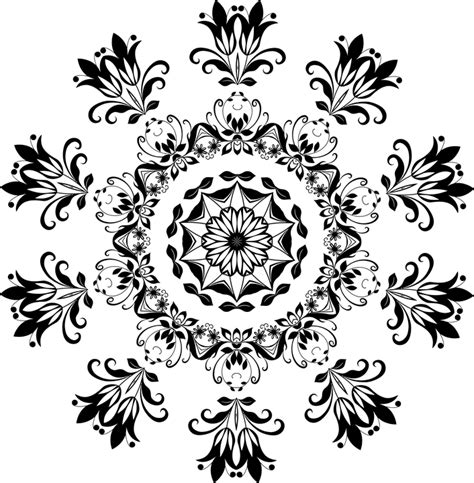 Flourish Floral Flower · Free Vector Graphic On Pixabay