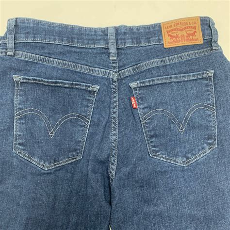 Levi S Women S Classic Mid Rise Skinny Jeans Blue Waist Length Ebay