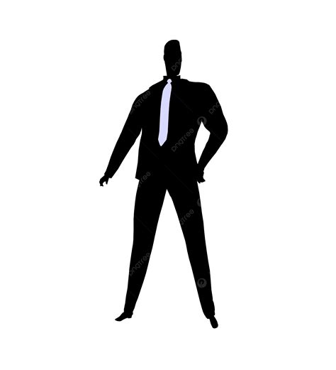 Silhouette Businessperson Png Vector Psd And Clipart With