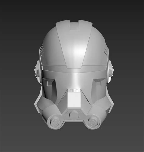 3d Printable Model Star Wars The Bad Batch Echo Helmet